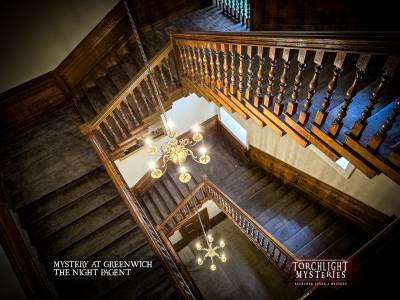 You are invited inside Admiral's House for a sumptuous dinner!